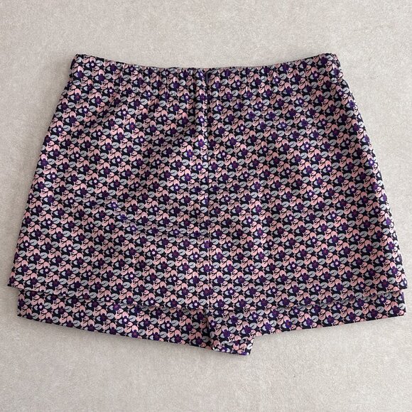 Maje Irosa Floral Jacquard Skort Shorts ASO Veronica Lodge - Picture 8 of 11